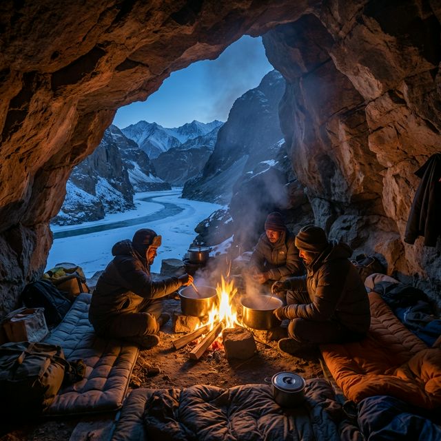 Cave Camping