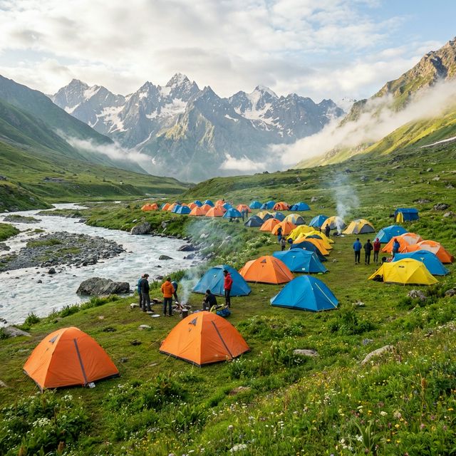 Shea Goru Campsite in Spiti