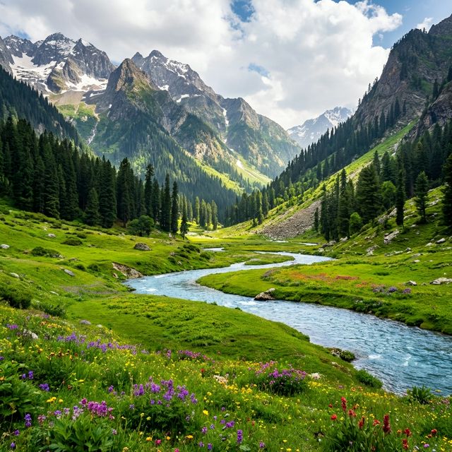 Lush Green Hampta Valley