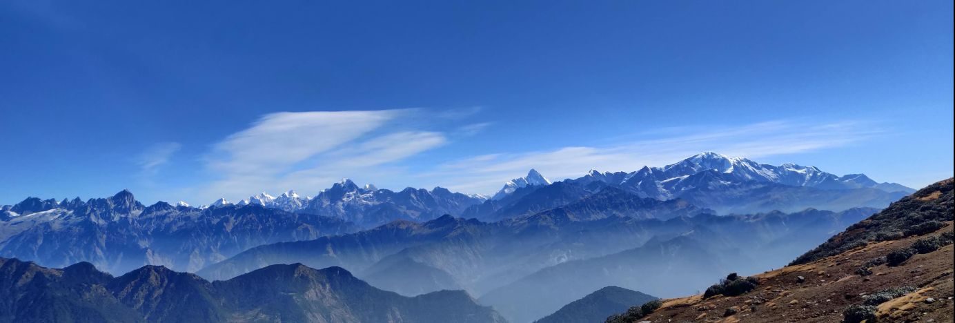 Mountain trekking adventure