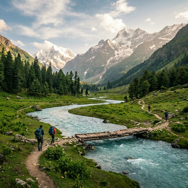 Bridge over Supin River