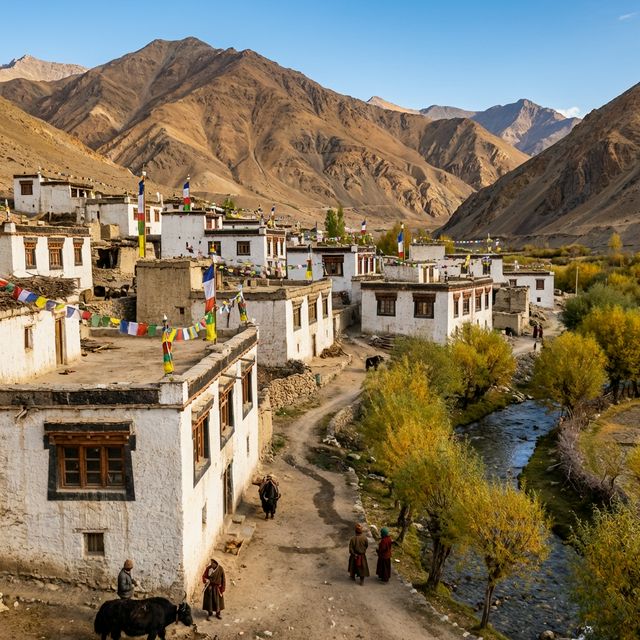 Ladakhi Village