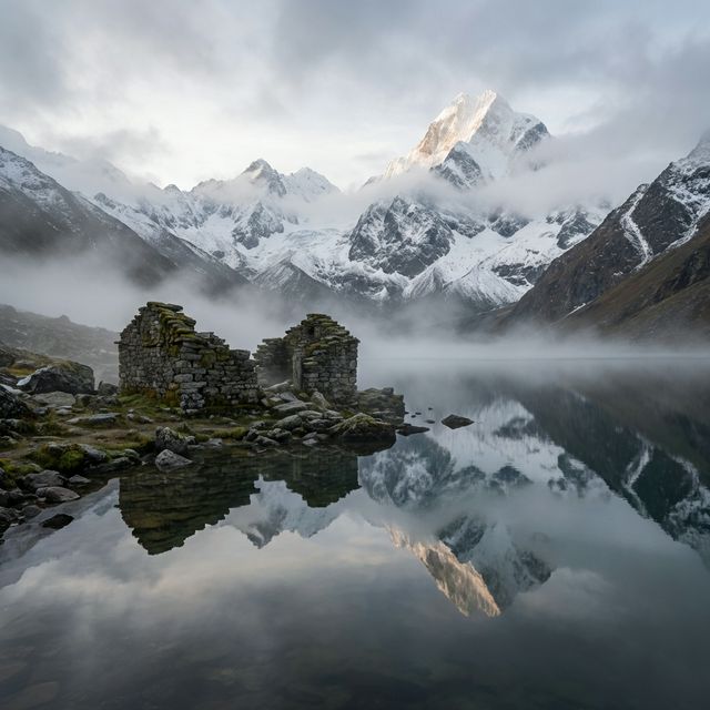 Sacred Mantalai Lake