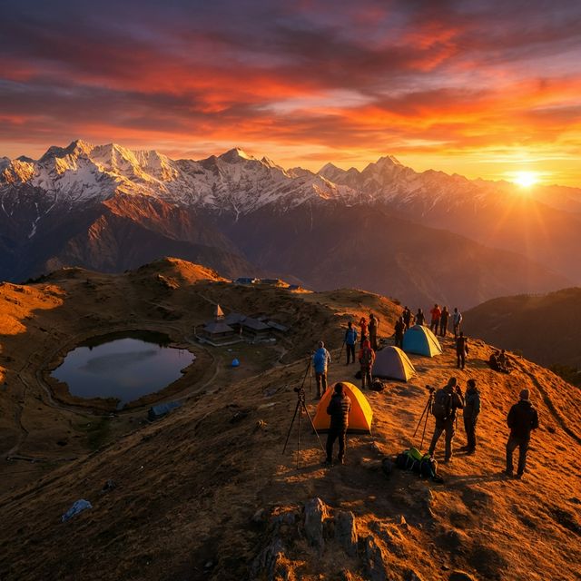 Sunset Views of Himalaya
