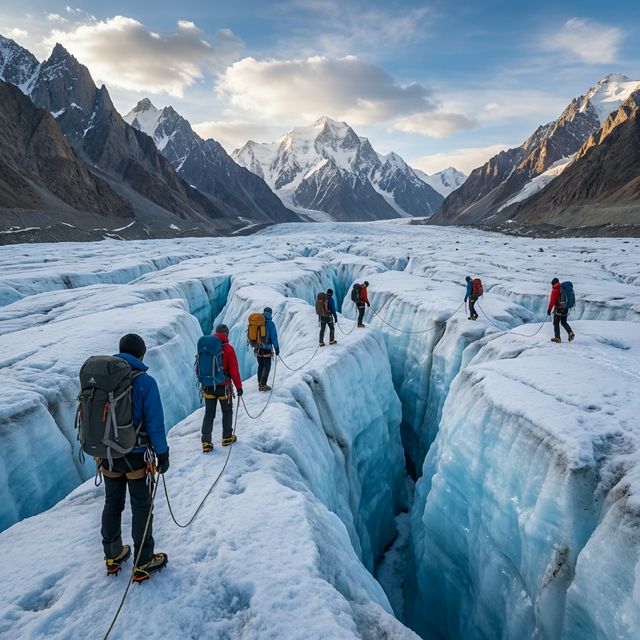 Glacier Crossing