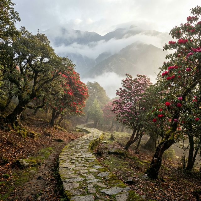 Beautiful Forest Trail